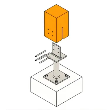 Conectores de Base de Columna
